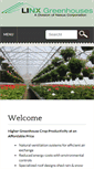 Mobile Screenshot of linxgreenhouse.com